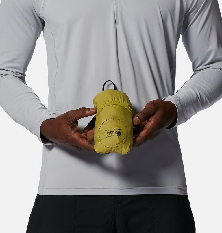 Men's Kor AirShell Full Zip Jacket, Color: Moon Moss, image 6