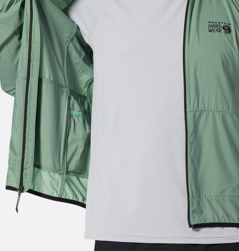Men's Kor AirShell Full Zip Jacket, Color: Aloe, image 5
