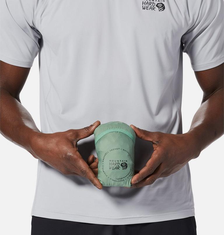 Men's Kor AirShell Full Zip Jacket, Color: Aloe, image 6