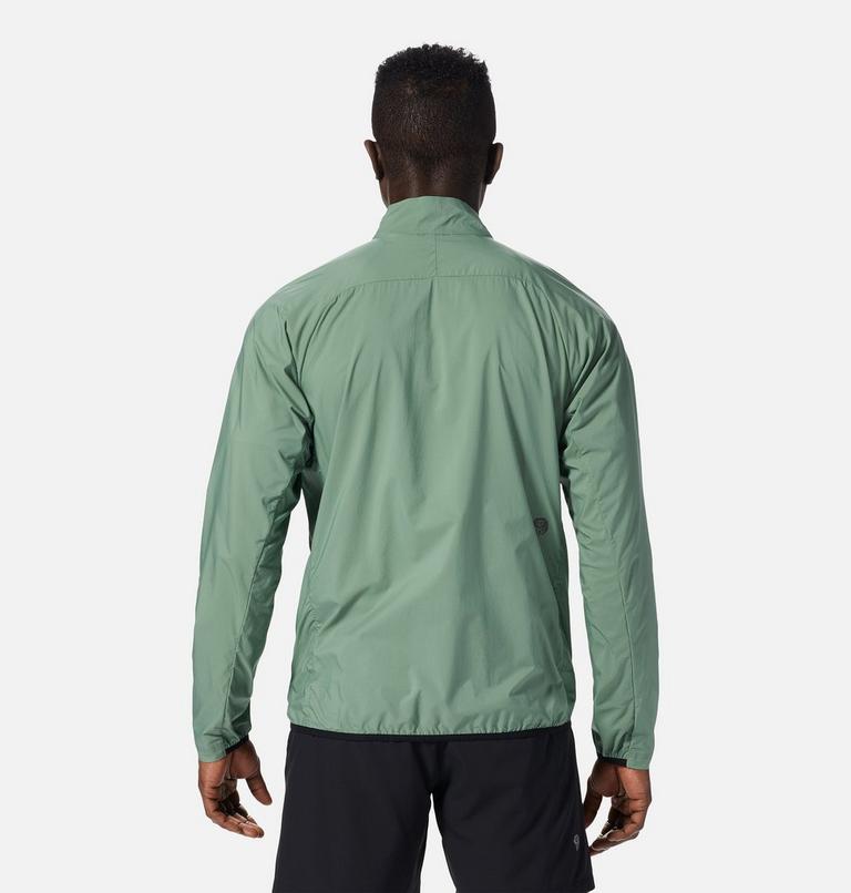Men's Kor AirShell Full Zip Jacket, Color: Aloe, image 2