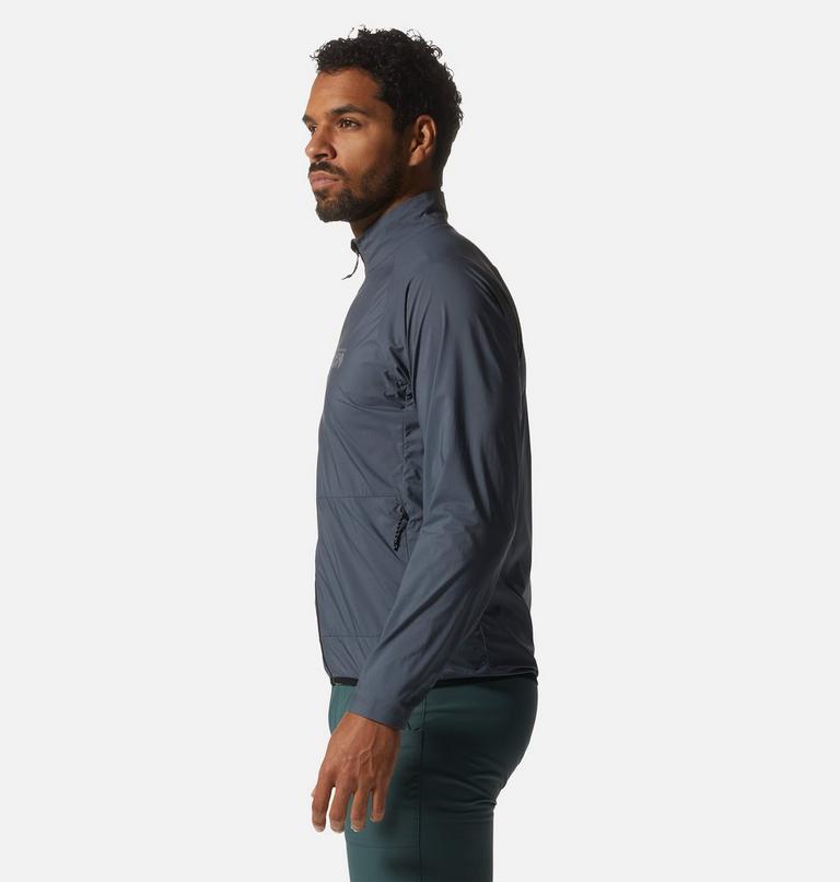 Manteau à fermeture éclair Kor AirShell Homme, Color: Blue Slate, image 3