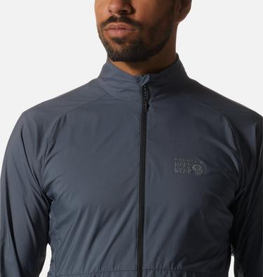 Men's Kor AirShell Full Zip Jacket, Color: Blue Slate, image 4