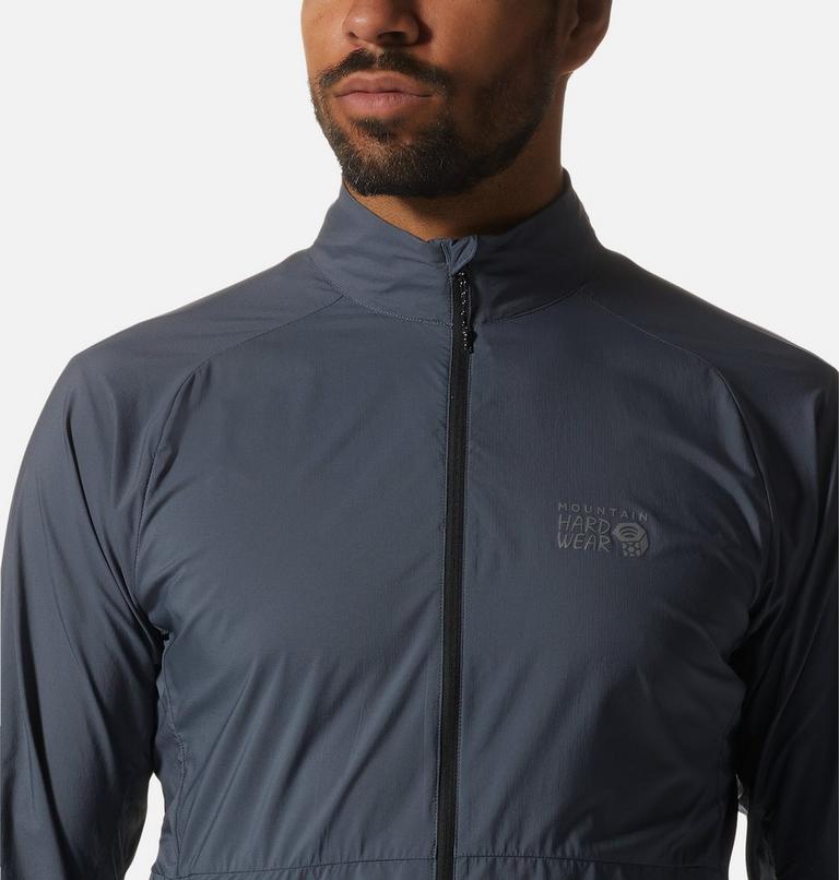 Manteau à fermeture éclair Kor AirShell Homme, Color: Blue Slate, image 4