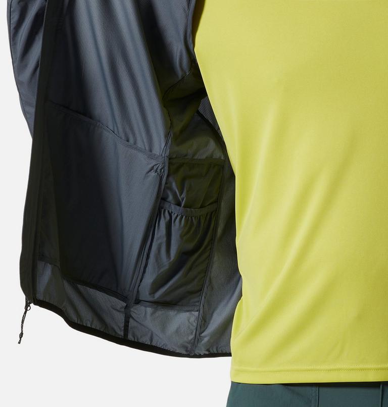 Manteau à fermeture éclair Kor AirShell Homme, Color: Blue Slate, image 6