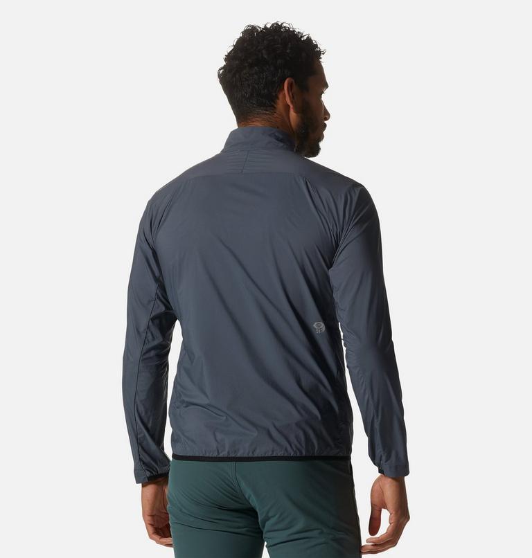 Manteau à fermeture éclair Kor AirShell Homme, Color: Blue Slate, image 2