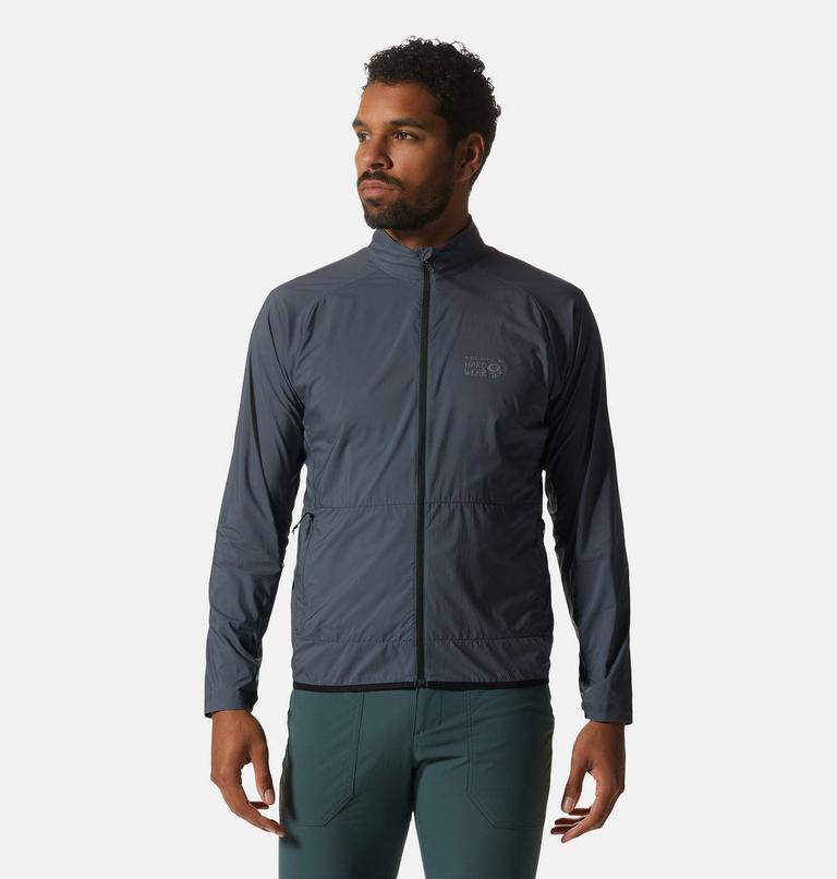 Manteau à fermeture éclair Kor AirShell Homme, Color: Blue Slate, image 1