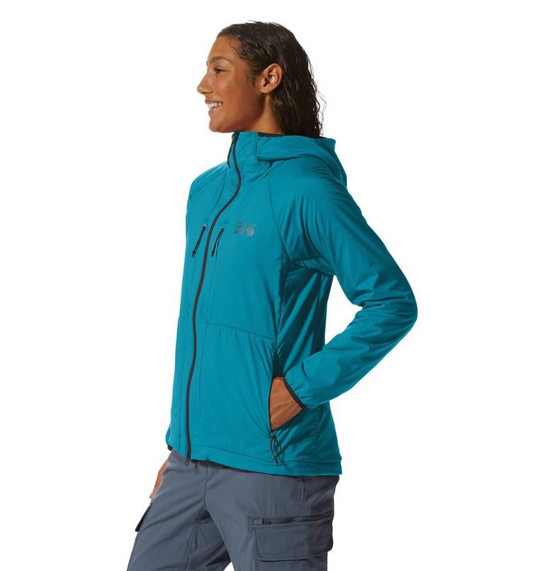 Manteau chaud Kor AirShell Femme, Color: Teton Blue, image 3