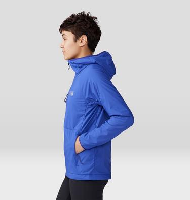 Women's Kor AirShell Warm Jacket, Color: Blueprint, image 3