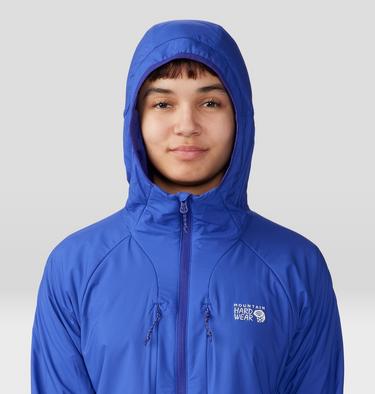 Women's Kor AirShell Warm Jacket, Color: Blueprint, image 4