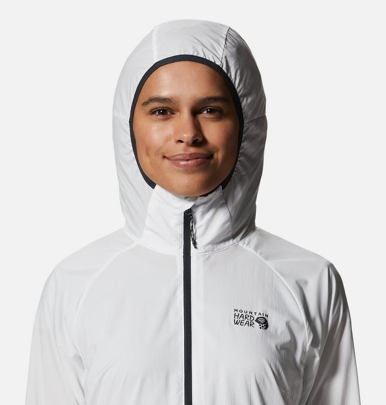 Women's Kor AirShell Hoody, Color: Fogbank, image 4