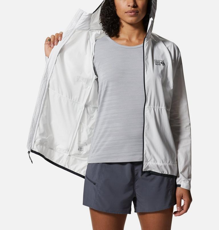 Women's Kor AirShell Hoody, Color: Fogbank, image 5