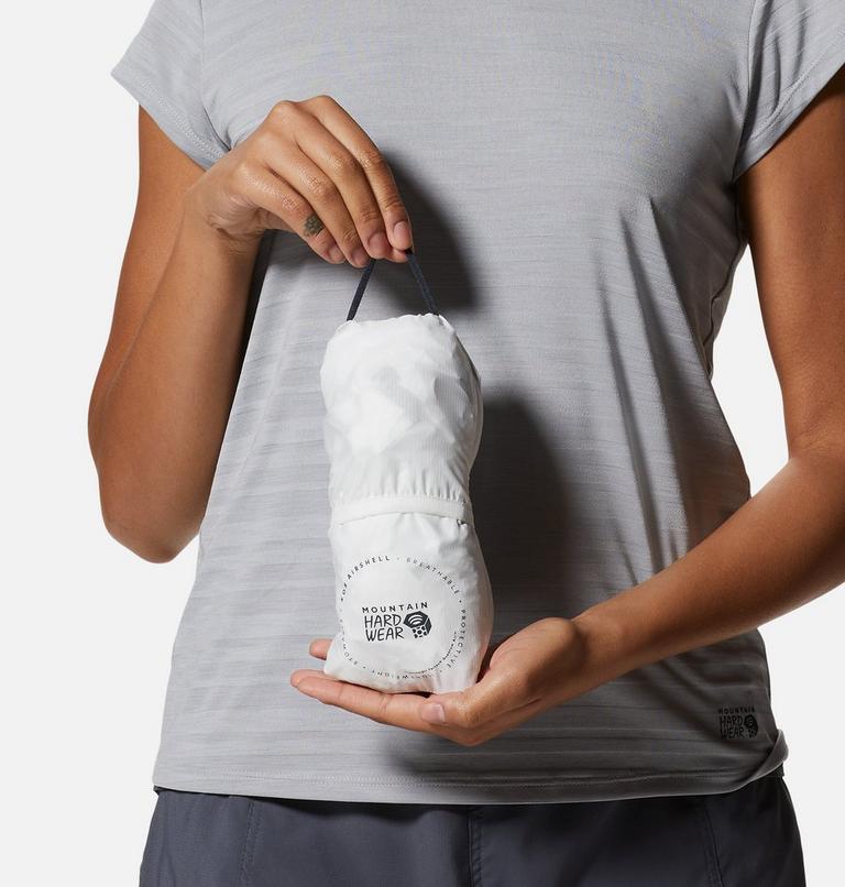 Women's Kor AirShell Hoody, Color: Fogbank, image 6