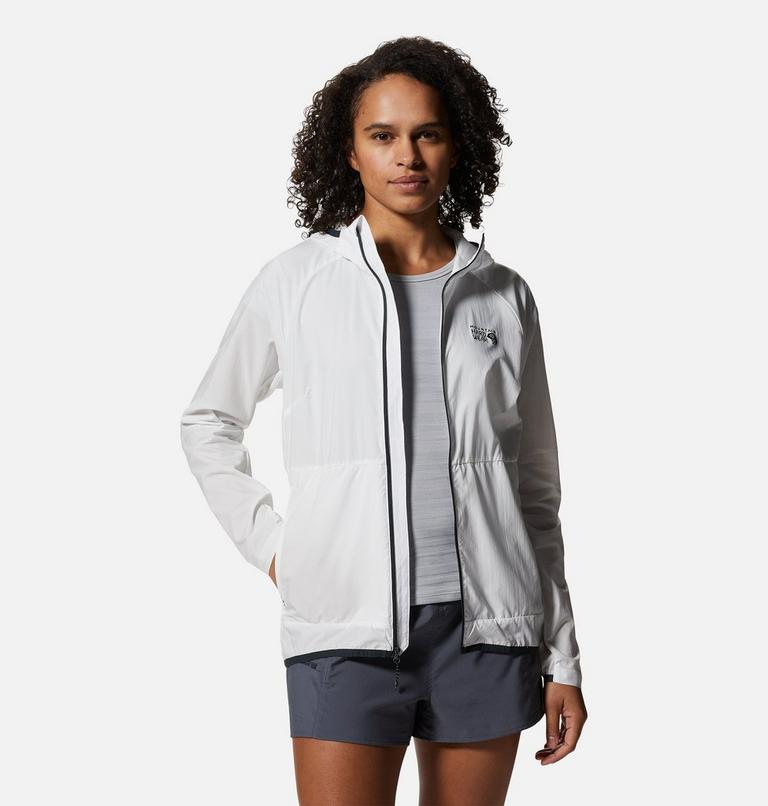 Women's Kor AirShell Hoody, Color: Fogbank, image 7