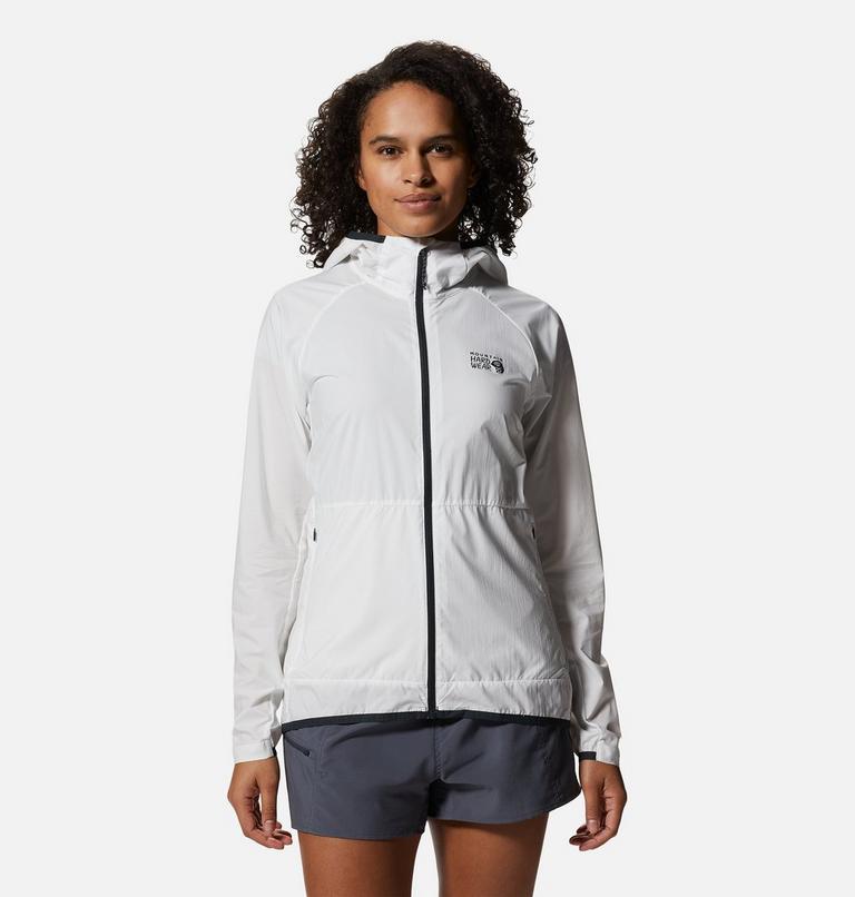Women's Kor AirShell Hoody, Color: Fogbank, image 1