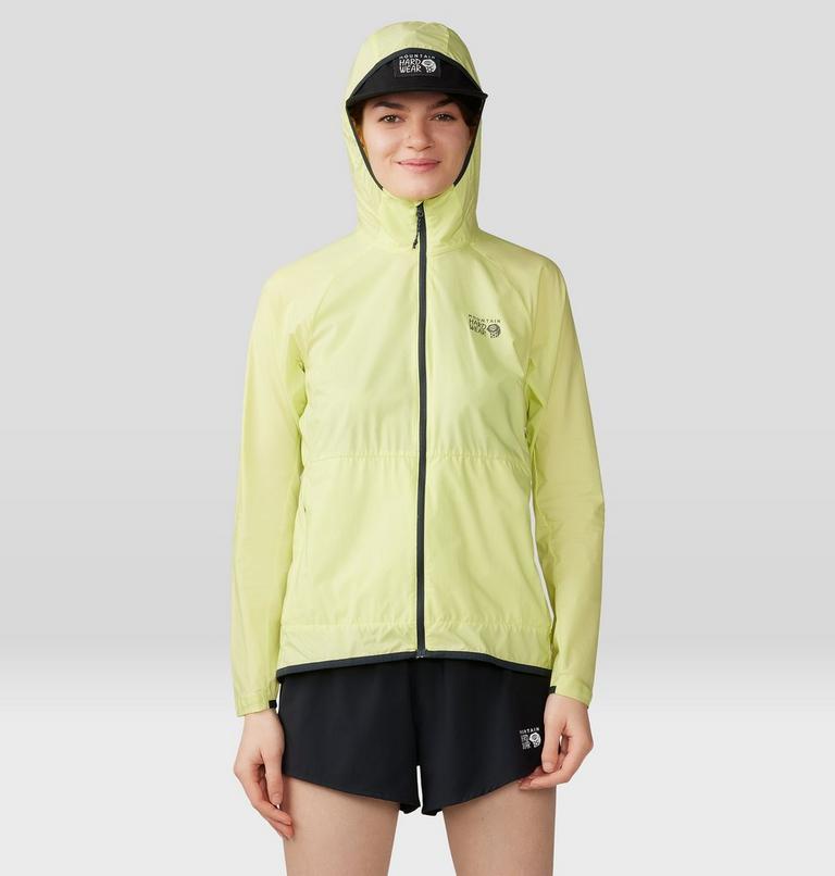 Women's Kor AirShell Hoody, Color: Light Sun, image 7