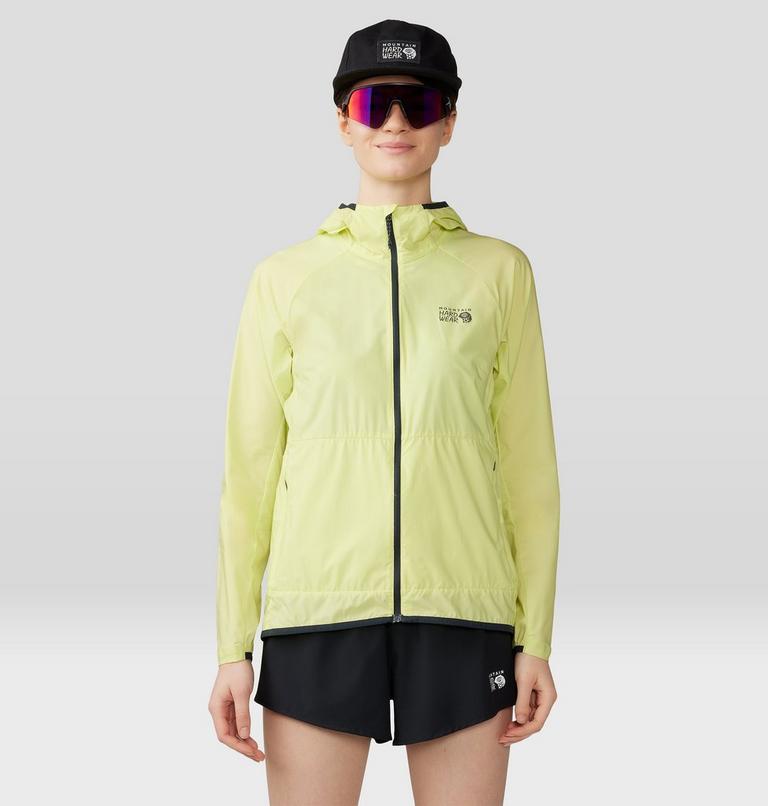 Women's Kor AirShell Hoody, Color: Light Sun, image 8