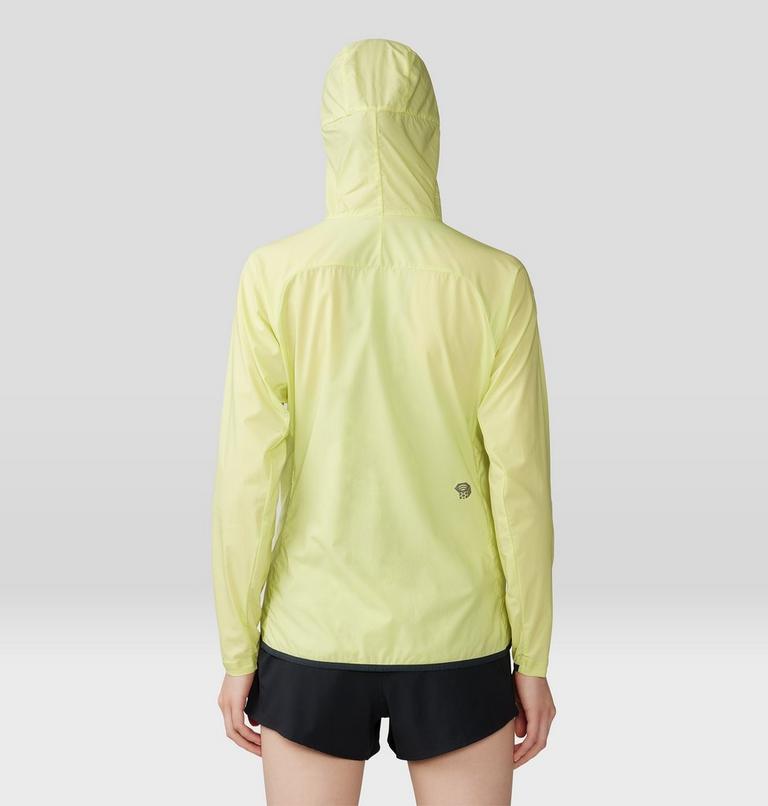 Women's Kor AirShell Hoody, Color: Light Sun, image 2