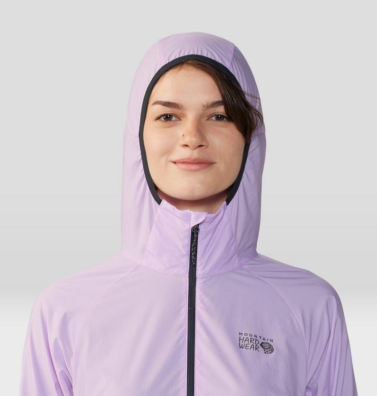 Women's Kor AirShell Hoody, Color: Wisteria, image 4
