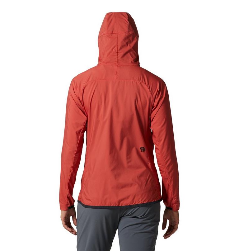 Women's Kor AirShell Hoody, Color: Calla, image 2