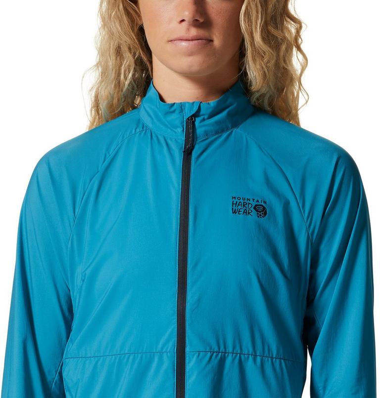 Women's Kor AirShell Full Zip Jacket, Color: Vinson Blue, image 4
