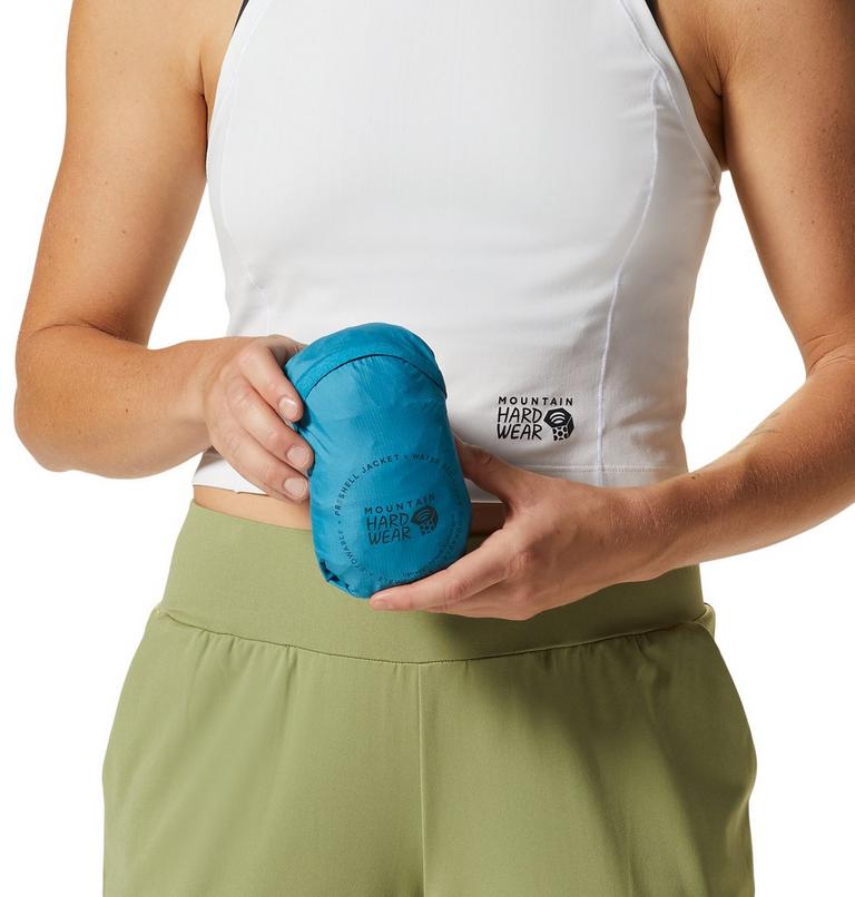 Women's Kor AirShell Full Zip Jacket, Color: Vinson Blue, image 5