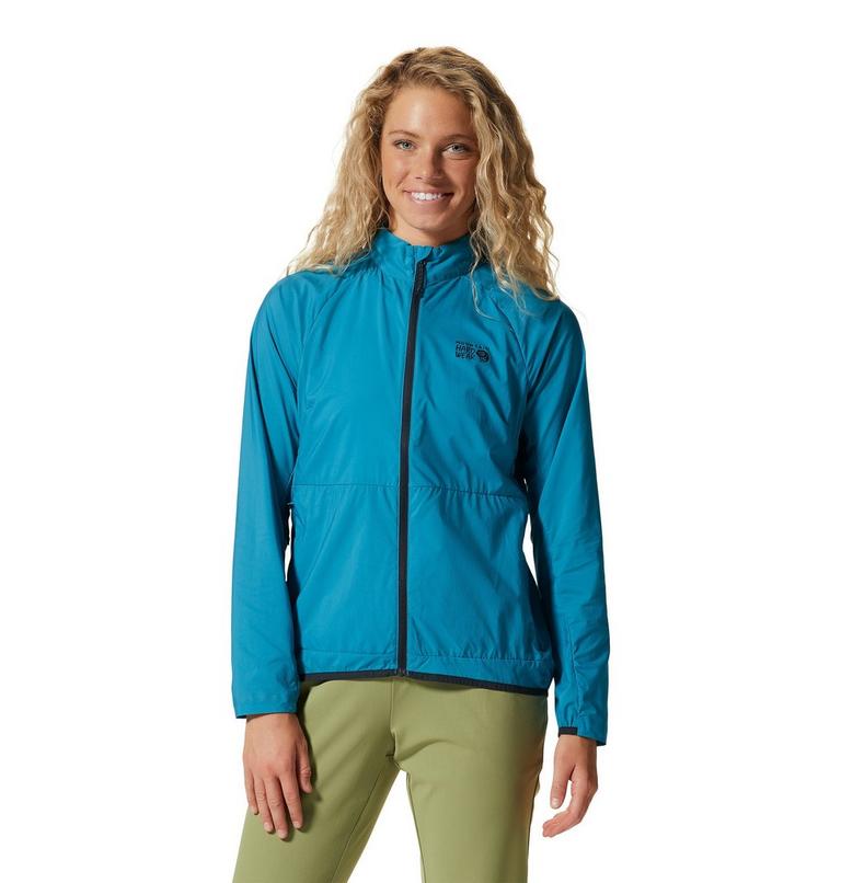 Women's Kor AirShell Full Zip Jacket, Color: Vinson Blue, image 1