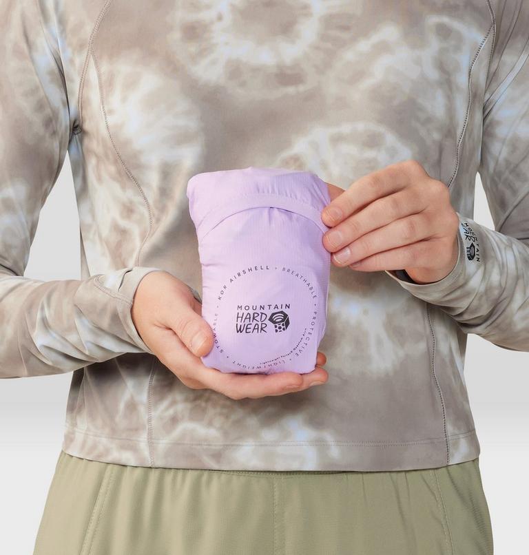 Women's Kor AirShell Full Zip Jacket, Color: Wisteria, image 6