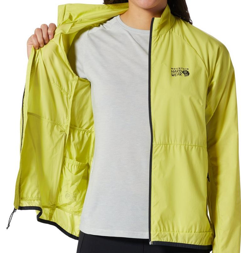 Women's Kor AirShell Full Zip Jacket, Color: Starfruit, image 5