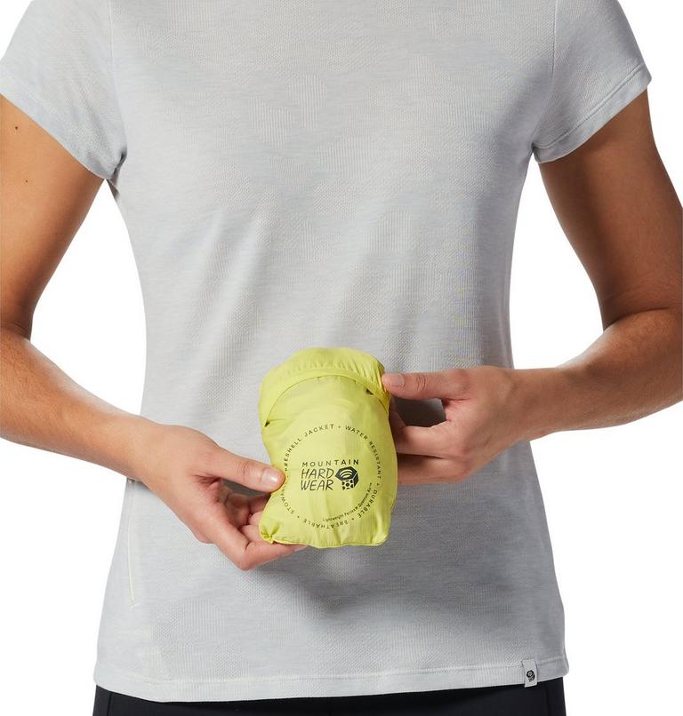 Women's Kor AirShell Full Zip Jacket, Color: Starfruit, image 6