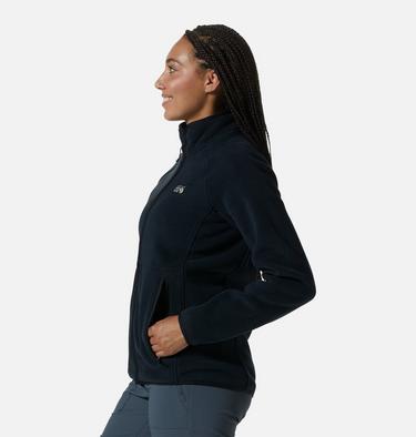 Manteau à fermeture éclair Polartec® Double Brushed Femme, Color: Black, image 3