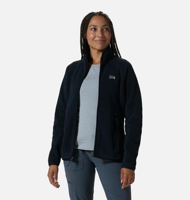 Manteau à fermeture éclair Polartec® Double Brushed Femme, Color: Black, image 1