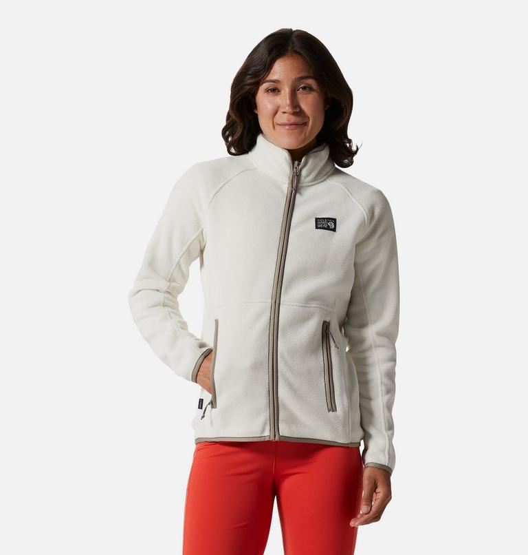 Manteau à fermeture éclair Polartec® Double Brushed Femme, Color: Stone, image 1