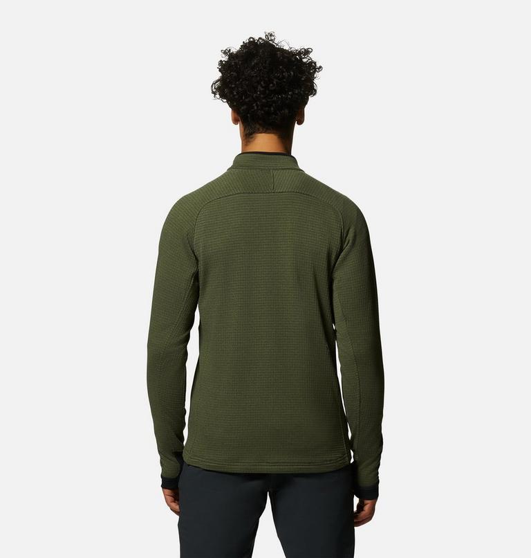 Men's Polartec® Power Grid™ Half Zip Jacket | Mountain Hardwear