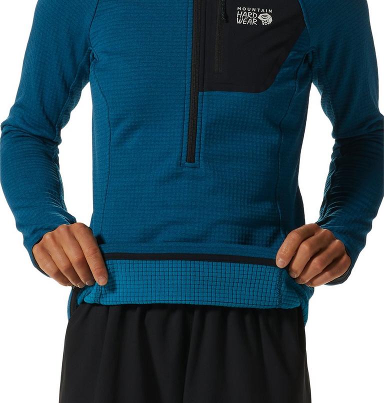 Manteau à demi-fermeture éclair Polartec® Power Grid Femme, Color: Vinson Blue Heather, image 6