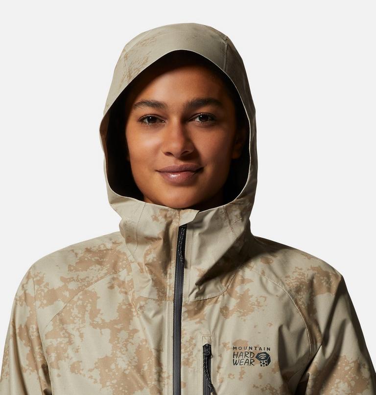 Women's Stretch Ozonic Jacket, Color: Moab Tan Print, image 5