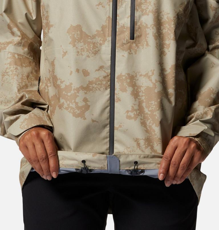 Women's Stretch Ozonic Jacket, Color: Moab Tan Print, image 9