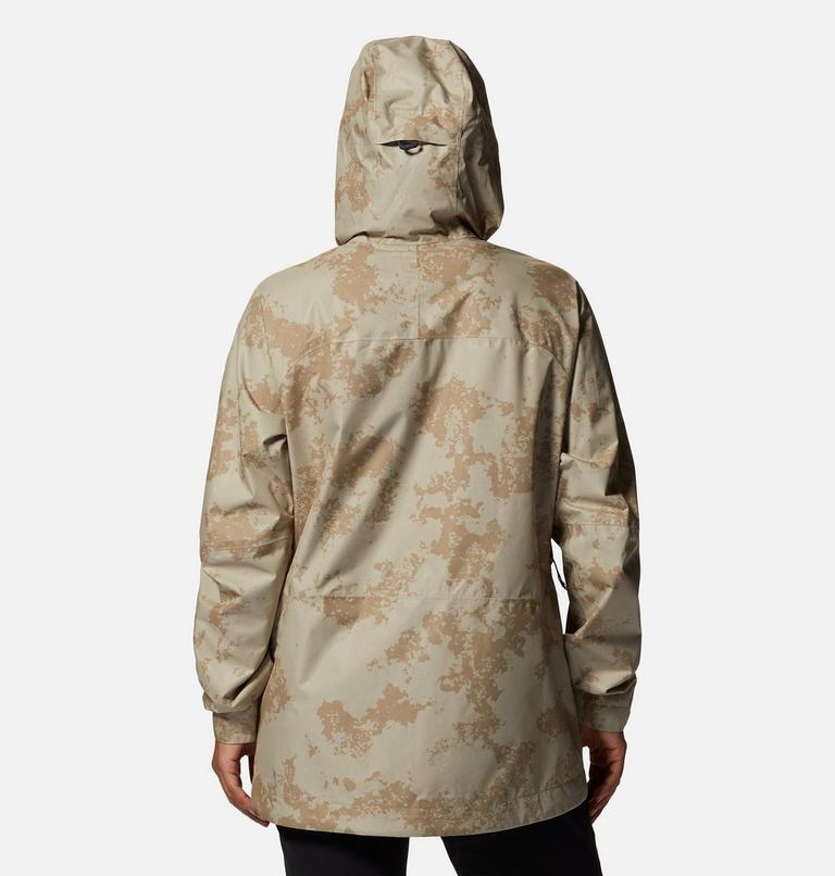 Women's Stretch Ozonic Jacket, Color: Moab Tan Print, image 2