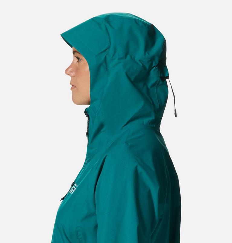 Manteau Stretch Ozonic Femme, Color: Botanic, Dark Marsh, image 6