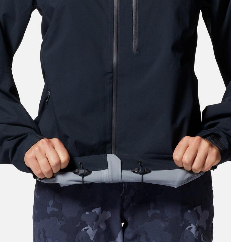 Women's Stretch Ozonic Jacket, Color: Dark Zinc, image 9