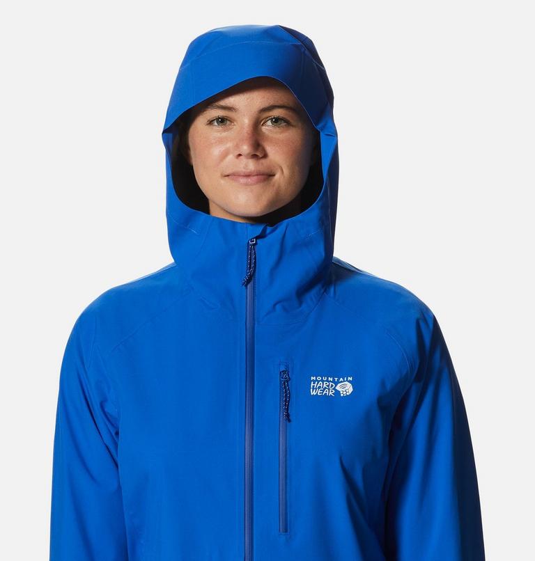 Women's Stretch Ozonic Jacket, Color: Bright Island Blue, Radiant, image 5