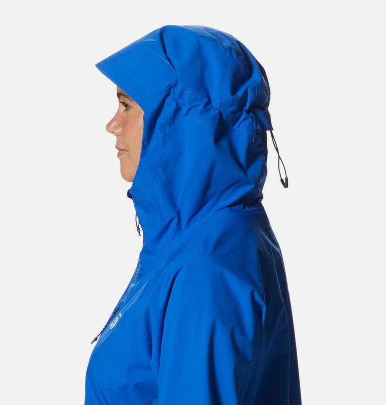 Women's Stretch Ozonic Jacket, Color: Bright Island Blue, Radiant, image 6