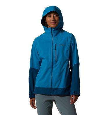Manteau Stretch Ozonic Femme, Color: Vinson Blue, image 1