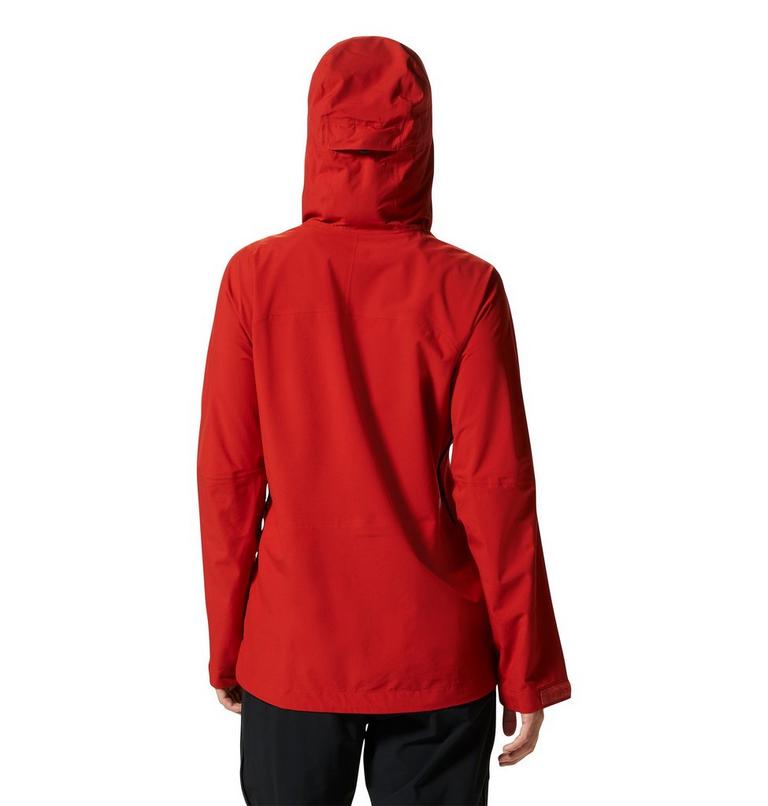 Manteau Stretch Ozonic Femme, Color: Dark Fire, image 2