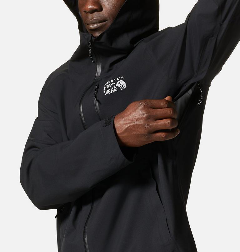 Manteau Stretch Ozonic Homme, Color: Black, image 6