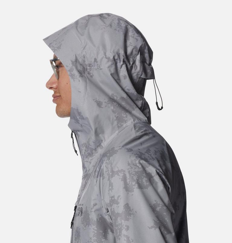 Men's Stretch Ozonic Jacket, Color: Glacial Print, image 6