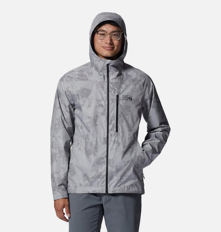 Men's Stretch Ozonic Jacket, Color: Glacial Print, image 10