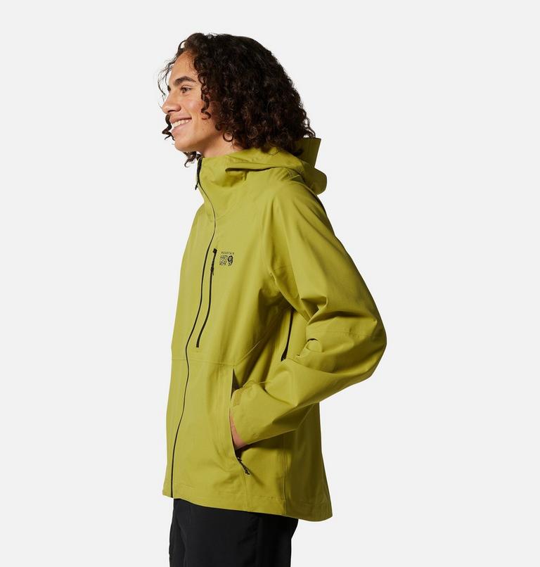 Men's Stretch Ozonic Jacket, Color: Moon Moss, image 3