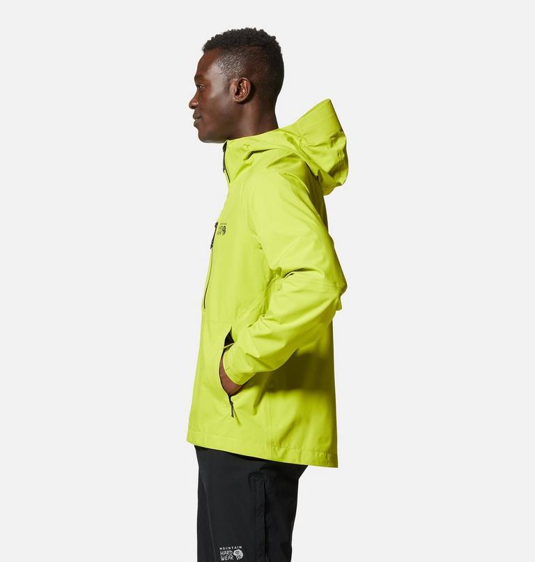 Manteau Stretch Ozonic Homme, Color: Fern Glow, image 3