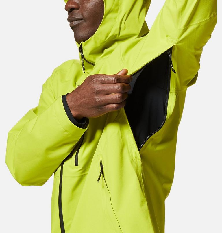 Manteau Stretch Ozonic Homme, Color: Fern Glow, image 7