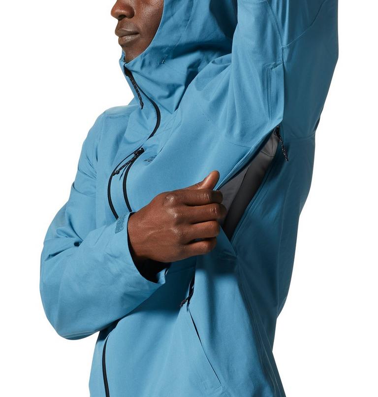 Manteau Stretch Ozonic Homme, Color: Caspian, image 6